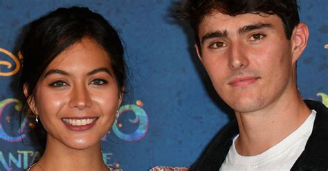 Vaimalama Chaves Miss France 2019 Et Son Compagnon Nicolas Fleury