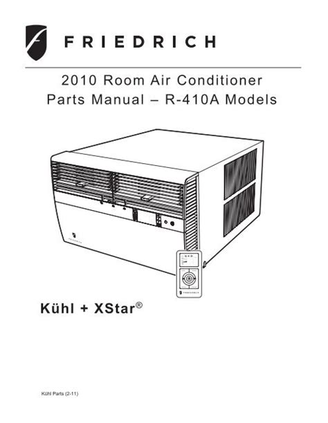 Friedrich Kuhl Manual Kuhl Smart Room Air Conditioners Friedrich Illustration Wilson