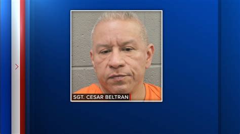 Sergeant Cesar Beltran Of Houston Police Department Arrested For