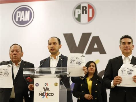 Reforma Electoral Pan Pri Y Prd Firman Acuerdo Contra Cambios E Irán En Alianza En 2024