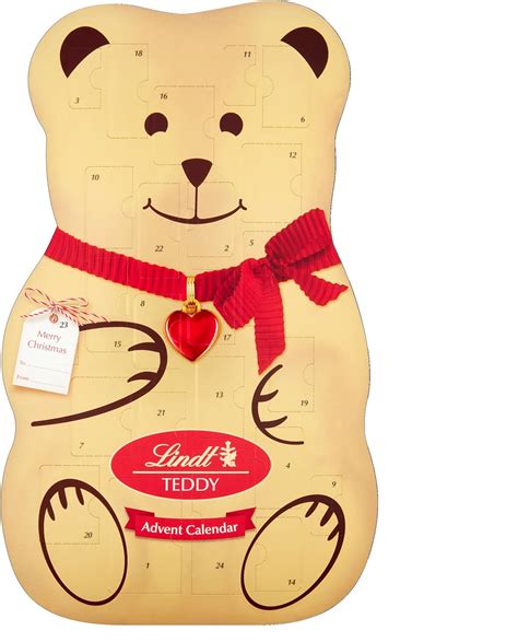 Lindt Teddy Calendario De Adviento D Gramos Lujoso Amazon