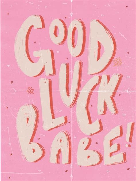 good luck babe poster 유화 그림 풍경 유화