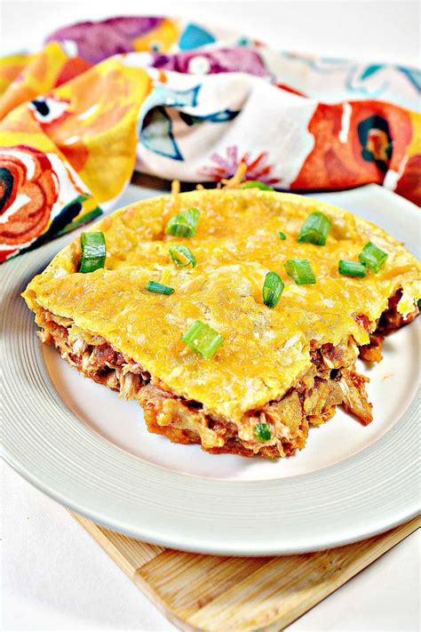 Shredded Chicken-Enchilada Casserole – Easy Recipes