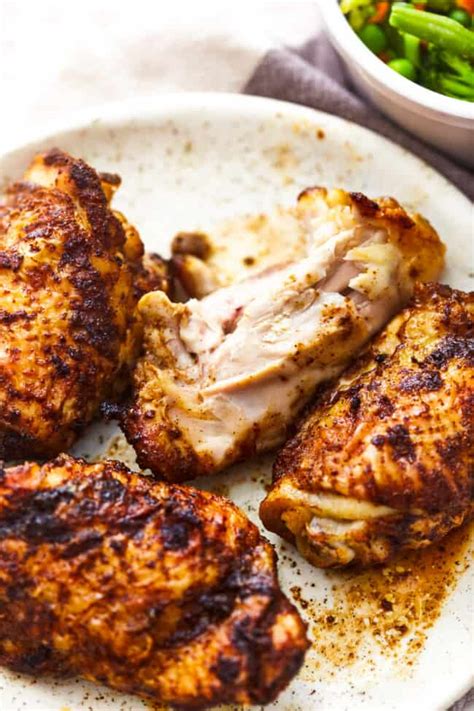 Air Fryer Chicken Thighs Recipe - The Cookie Rookie®