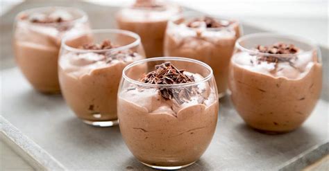 Mousse de chocolate intenso Receta Nestlé Cocina