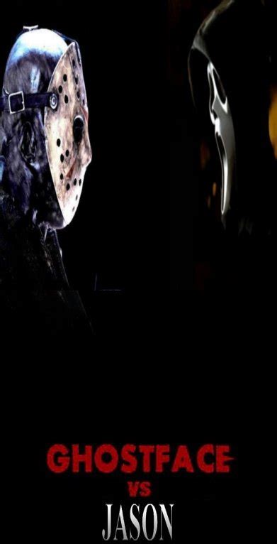 Ghostface Vs Jason Poster By Steveirwinfan96 On Deviantart