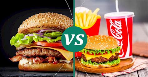 Mcdonalds Cheeseburger Vs Mcroyal Make Healthy Choices