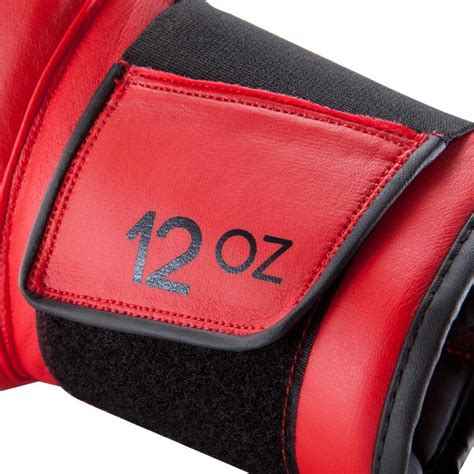 Gants De Boxe 100 Rouges Debutant Outshock Decathlon