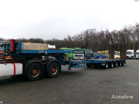 Nooteboom 5-axle semi-lowbed trailer MCO-85-05V / ext 13 m low bed semi ...