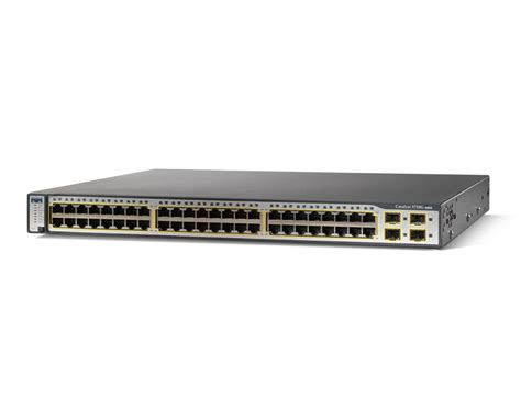 Switch CISCO Catalyst 3750 WS C3750G 48PS E SIEU THI VIEN THONG