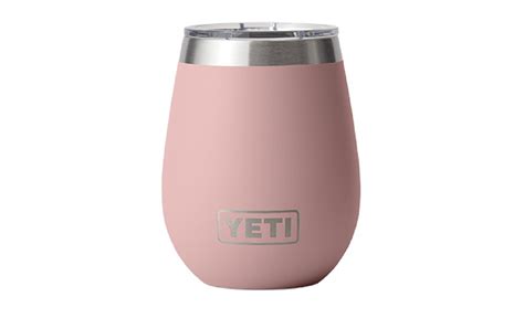 Yeti Rambler Wine Tumbler Sandstone Pink