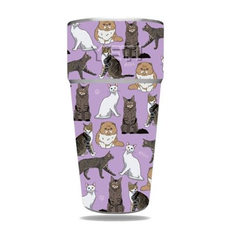 Mightyskins Yeram26si Cat Chaos Skin For Yeti Rambler 26 Oz Stackable