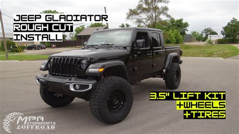 New Look Jeep Gladiator Lift Kit Installation Youtube