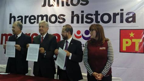 Coalici N Juntos Haremos Historia Transformar Al Pa S Dice Amlo