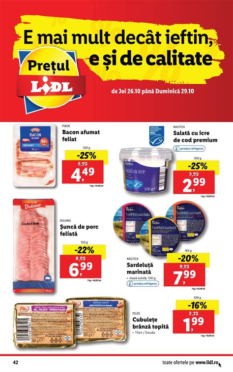 Extra Oferte De Joi Lidl 26 Octombrie 2023 Catalog AZ