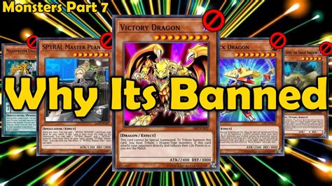 Explaining All Banned Main Deck Monsters In Yugioh Part 7 Youtube