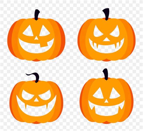 Halloween Pumpkins Vector Graphics Clip Art Jack O Lantern PNG