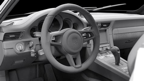 Porsche GT3 RS Interior on Behance