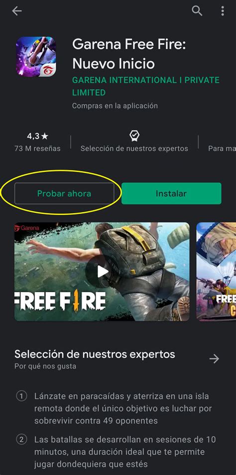Free Fire C Mo Jugar El Battle Royale En Google