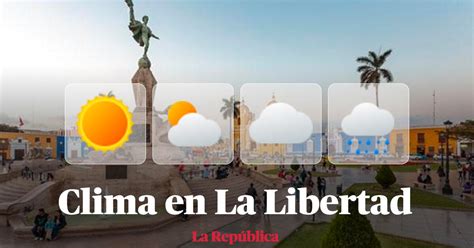 Clima en La Libertad vía Senamhi temperaturas máximas y mínimas por