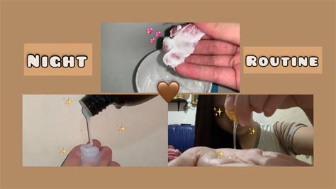 Night Routine 🌑 Body Care🙆‍♀️ Hair Care💇‍♀️ Skin Care👩🏻