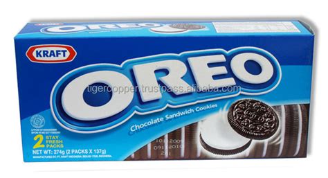 Oreo Chocolate Sandwich Cookies Ice Cream Orange Flavor Pack 137goreo