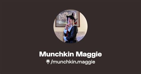 Munchkin Maggie Instagram Tiktok Linktree