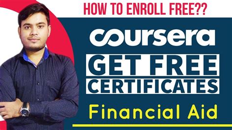 How To Enroll Free For Coursera Courses Coursera Financial Aid