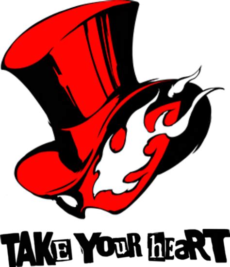 Persona Take Your Heart Transparent Png Phantom Thieves Of Hearts