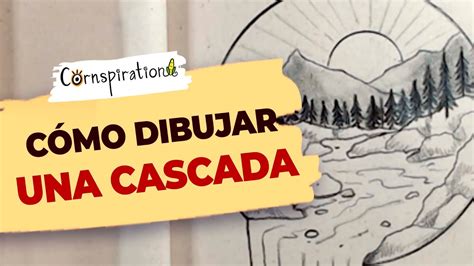 C Mo Dibujar Una Cascada Paso A Paso Youtube