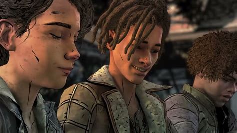 The Walking Dead The Final Season Louis Ask Clementine About Get Laid Youtube