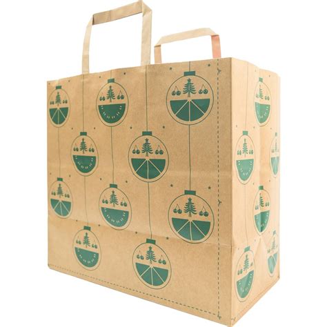 Woolworths Christmas Paper Shopping Bag Each Woolworths