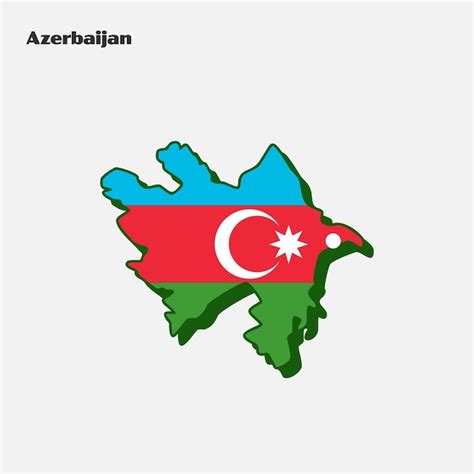 Premium Vector Azerbaijan Country Nation Flag Map Infographic