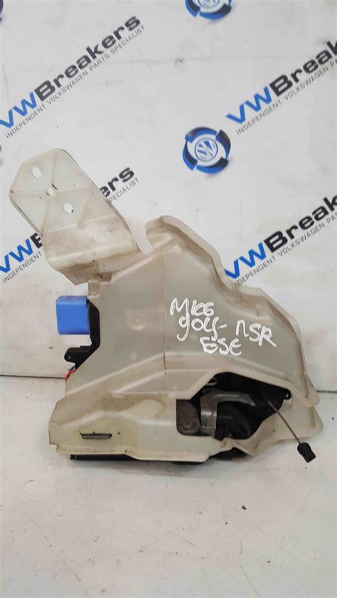 Volkswagen Golf Estate Mk Passenger Nsr Rear Door Lock