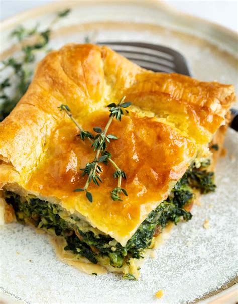 Spinach Pie The Cozy Cook