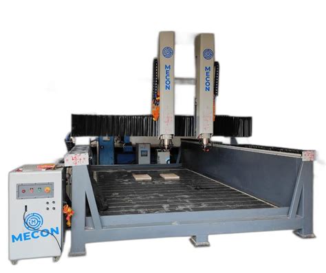 MT 2036 S2 Double Head CNC Stone Cutting Engraving Machine 5 5 KW At