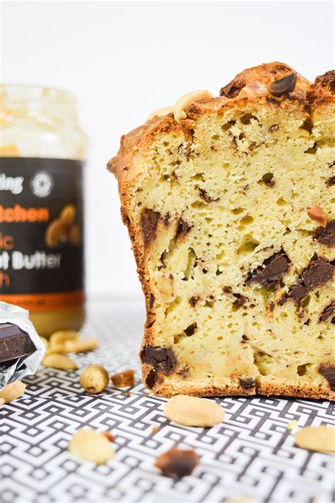 Cake healthy au beurre de cacahuète et chocolat Amandise Beurre de