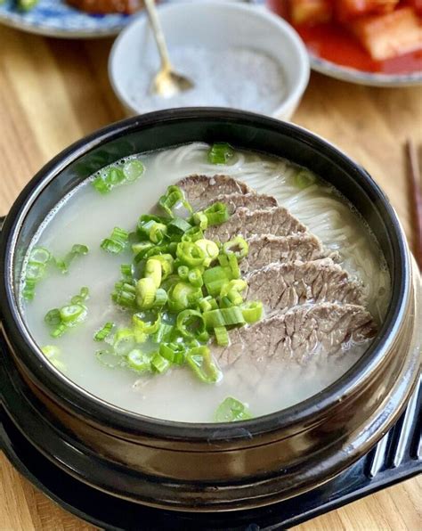 Seolloengtang Korean Ox Bone Soup