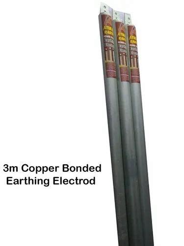 Hot Rolled M Copper Bonded Earthing Electrode Mm At Rs In Lucknow