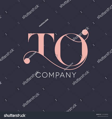 T O Monogram Images Stock Photos Vectors Shutterstock