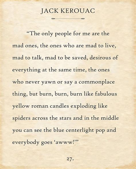 Amazon The Only People For Me Are The Mad Ones By Jack Kerouac