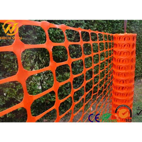 150m Hdpe Crowd Control Orange Plastic Barrier Fence On Sale Safety