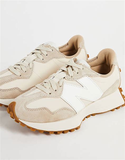 New Balance 327 Trainers In Beige Asos