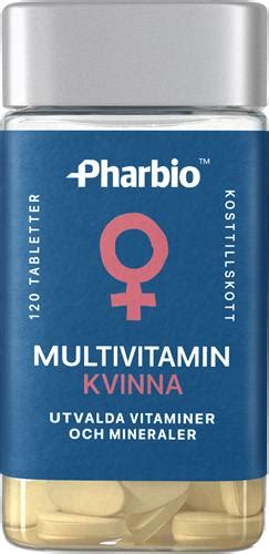 Köp Pharbio Multivitamin Kvinna 120 st Apoteket se