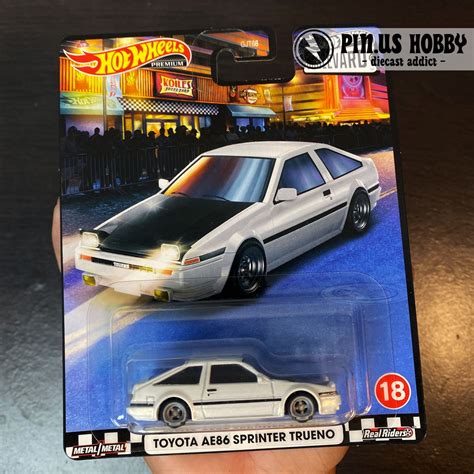 Jual HOTWHEELS PREMIUM TOYOTA AE86 SPRINTER TRUENO BOULEVARD SERIES