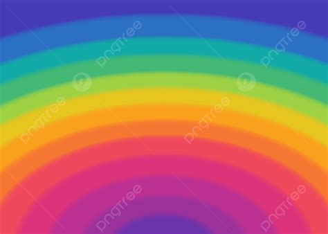 Colorful Stripes Cartoon Gradient Rainbow Background Cartoon Abstract