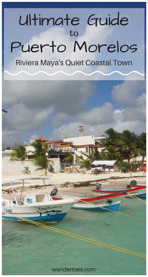 Puerto Morelos Map of the Best Things To Do - Wandertoes