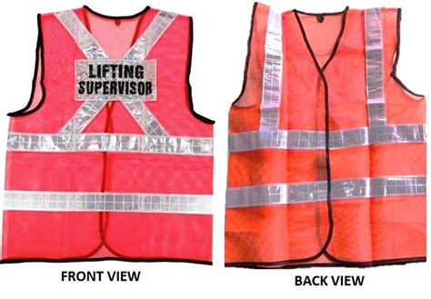 Safety Vest With Reflective And Wording For Construction Everything Else