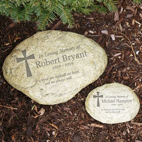 Engraved Memorial Garden Stone | Sympathy | GiftsForYouNow