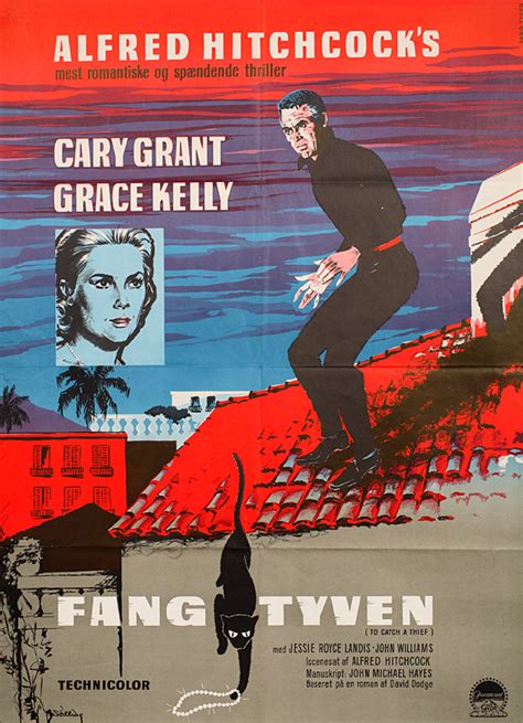 To Catch a Thief R1960s Danish A1 Poster - Posteritati Movie Poster Gallery